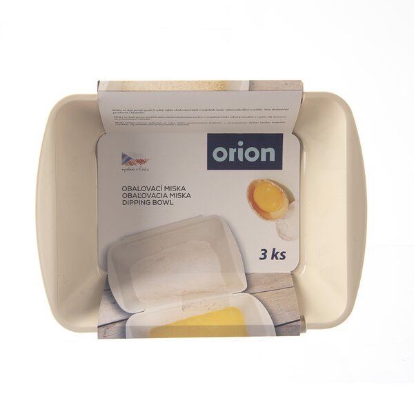 Obaľovacia miska súprava 3 ks