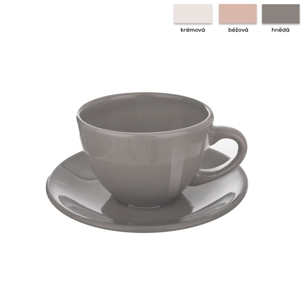 Hrnček s podšálkou ALFA 0,25 l