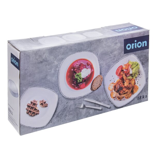 Jedálenská sada čiarky 18 dielov