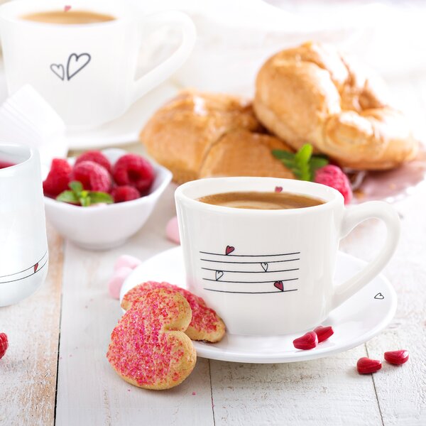 Podšálka SRDIEČKA pr. 12 cm