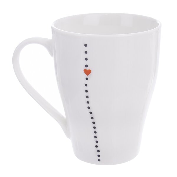 Hrnček Duo Love SRDCE 0,38 l