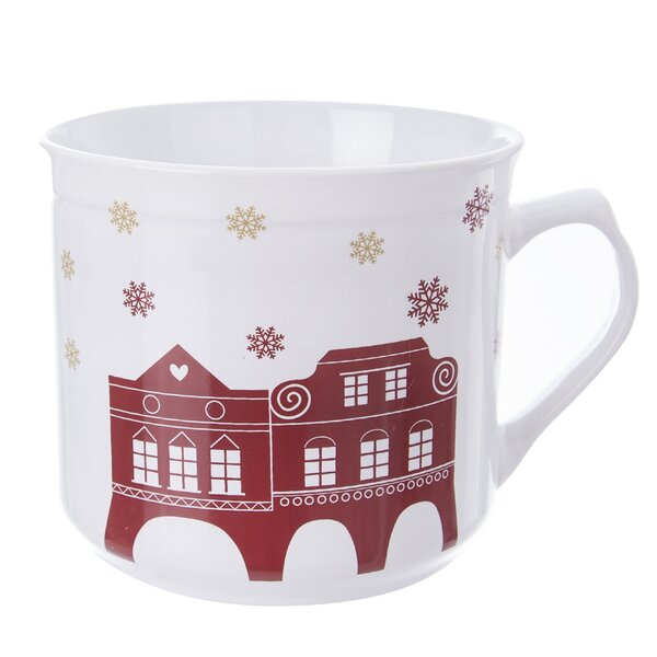 Darčekový hrnček s ponožkami DOMKY 0,5 l zlatá