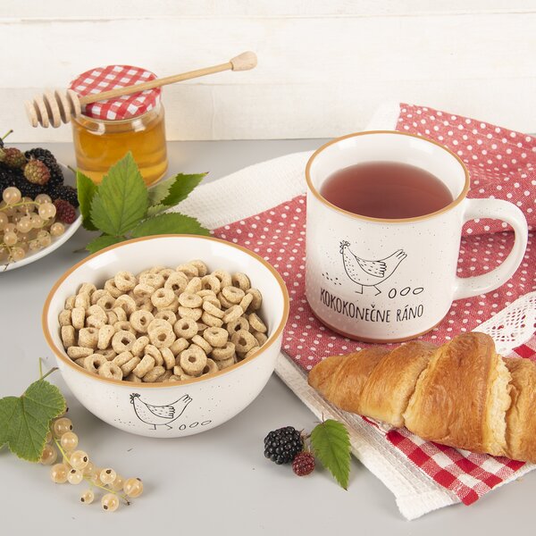 Miska ker. STATOK sliepka pr. 13,5 cm