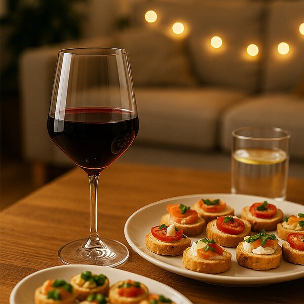 Pohár na víno Sandra 0,25 l 6 ks