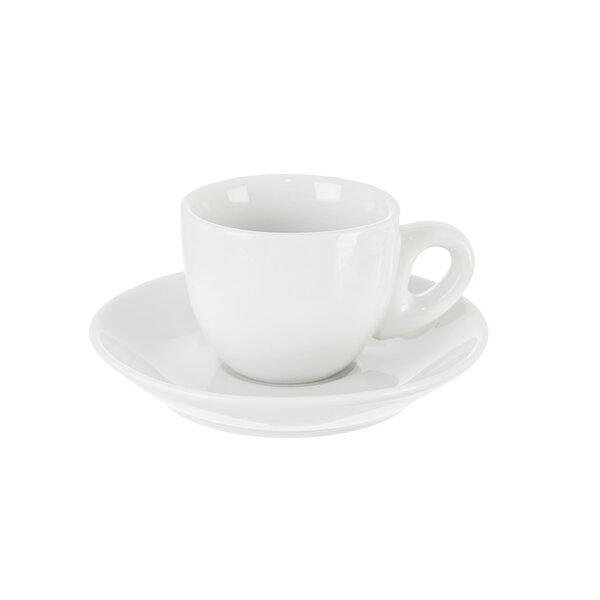 Hrnček s podšálkou MONA 0,08 l 2 ks