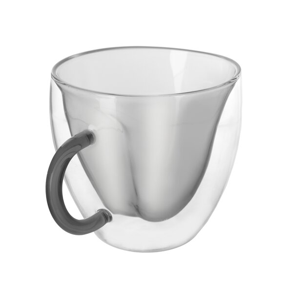 Dvojstenný hrnček DOUBLE srdce 0,33 l 2 ks