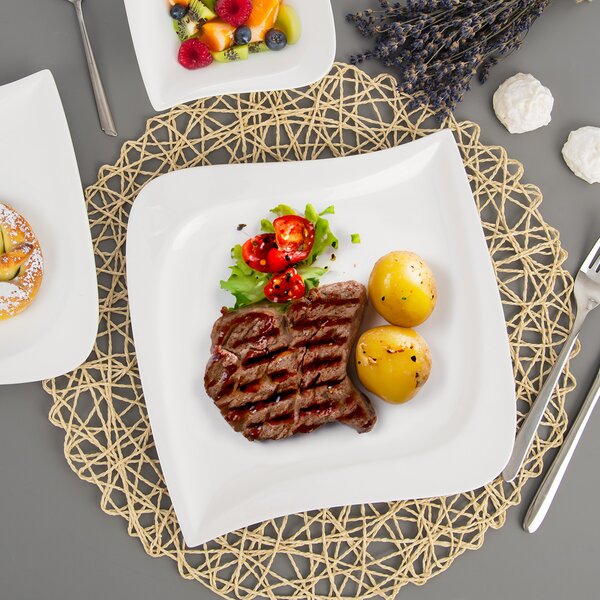 Plytký tanier MONA Musica 25x25 cm