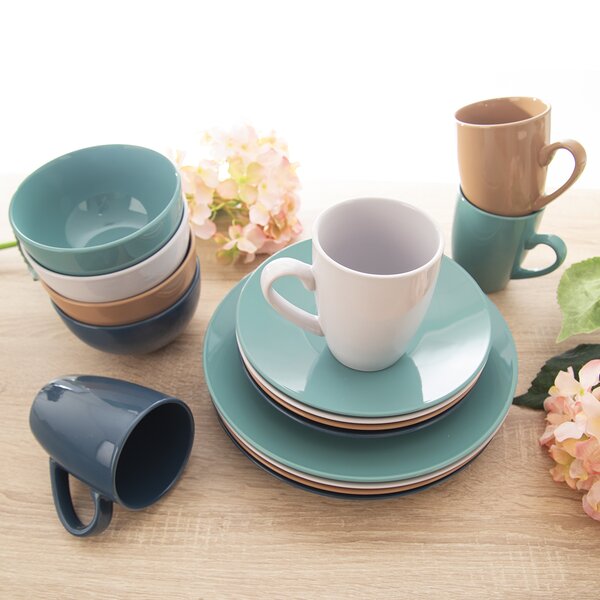 Jedálenská sada Paint 16 dielov