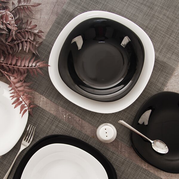 Plytký tanier LUNA 26,5x26,5 cm