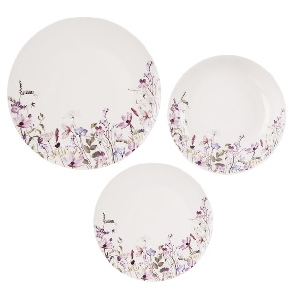 Jedálenská sada LÚKA 18 dielov