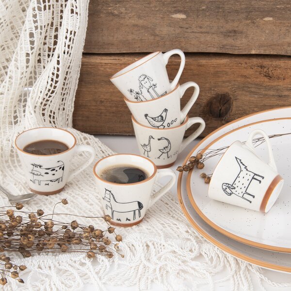 Hrnček STATOK pes espresso 0,07 l