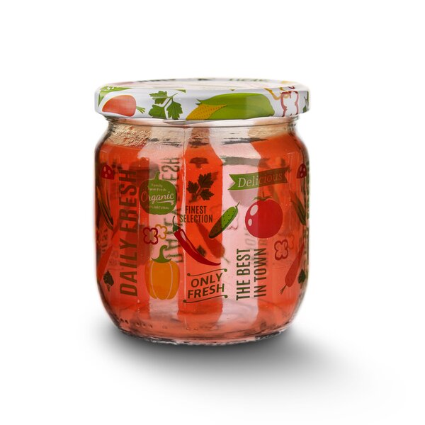 Zavárací pohár s viečkom 0,425 l