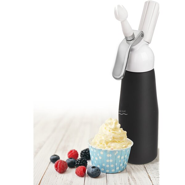 Šľahačková fľaša 0,68 l DELA+bombičky