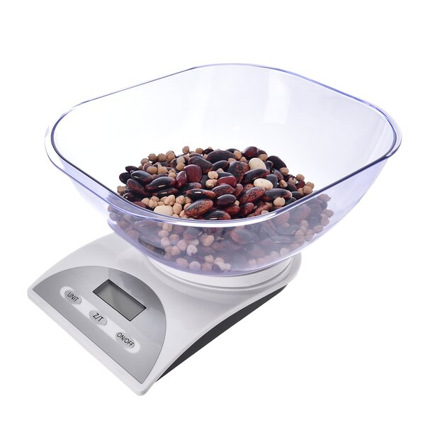 Kuchynská váha digitálna s miskou 5 kg