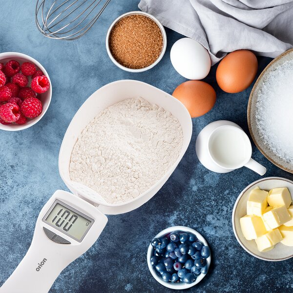 Kuchynská váha digitálna s miskou a rukoväťou 1 kg