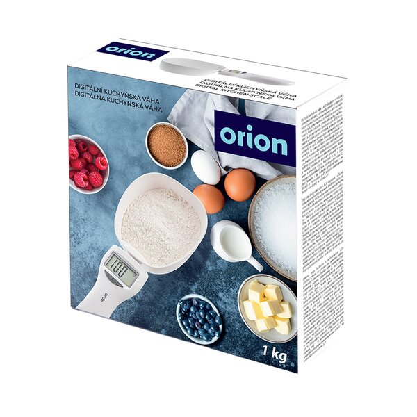 Kuchynská váha digitálna s miskou a rukoväťou 1 kg