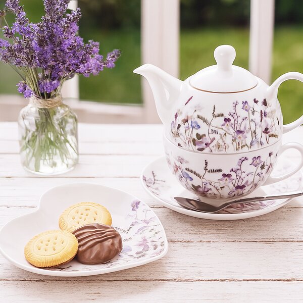 Čajová súprava LÚKA 3 ks