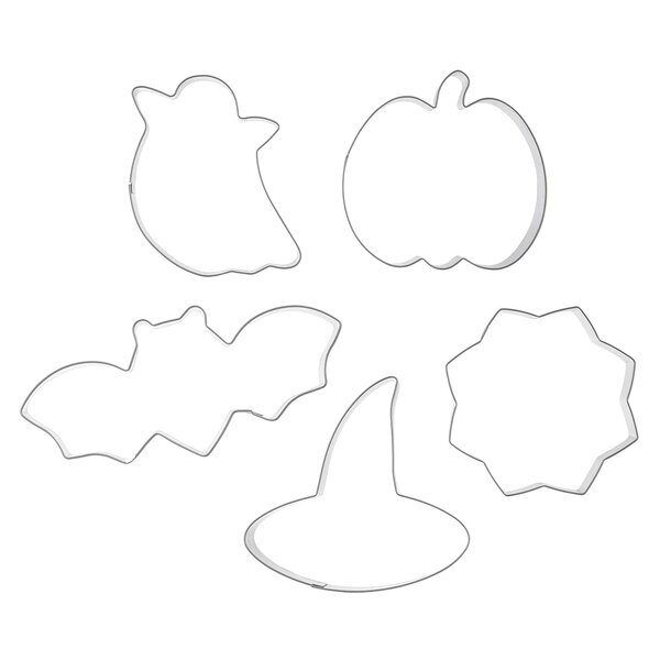 Vykrajovačky tekvica Halloween sada 5 ks