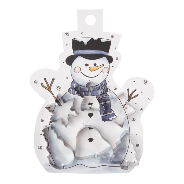 Vykrajovačky SNEHULIAK sada 6 ks