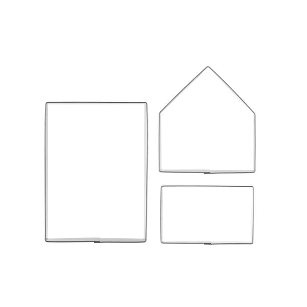 Vykrajovačka chalúpka sada 3 ks