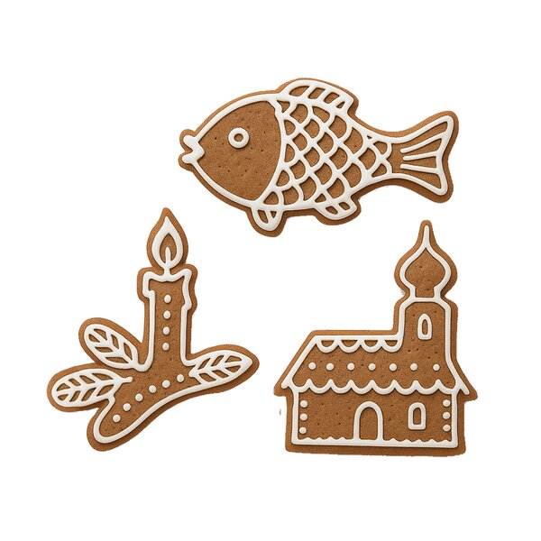 Vykrajovačka Vianoce sada 3 ks