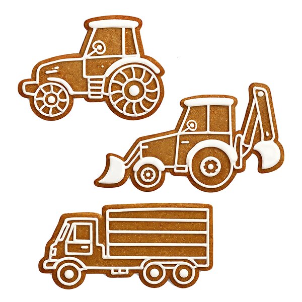 Vykrajovačka na stavbe sada 3 ks