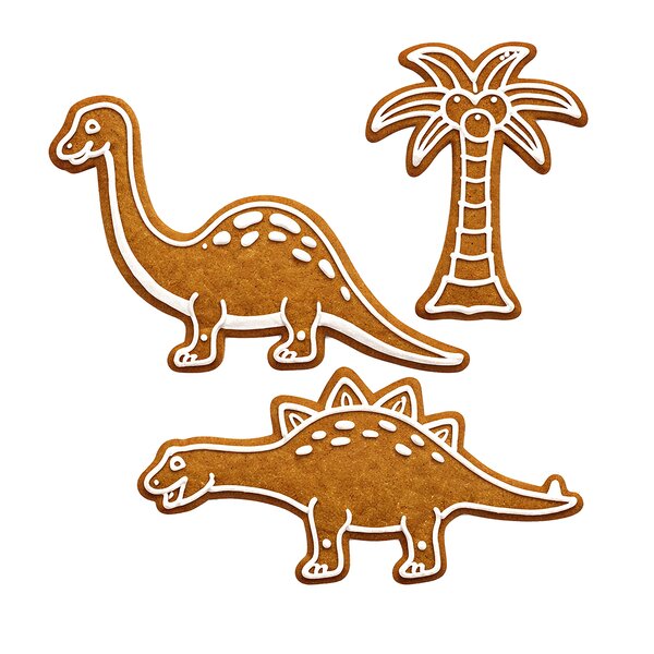 Vykrajovačka dinosvet 3 ks