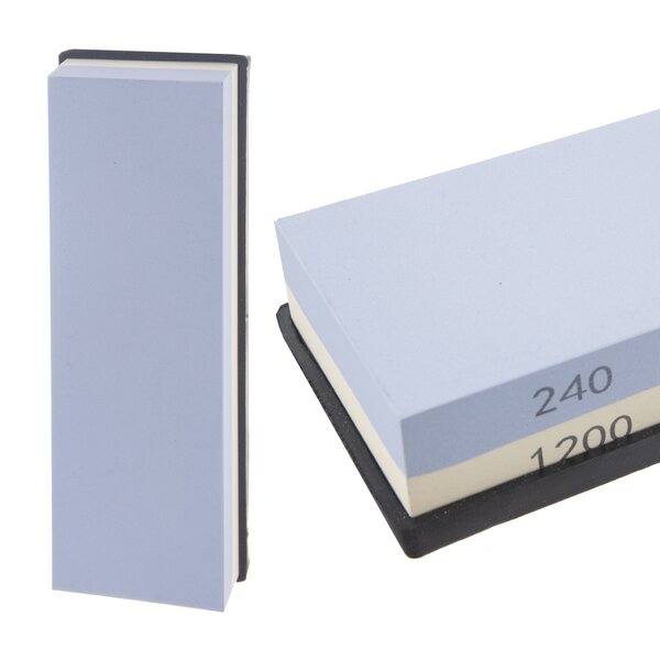 Brúsny kameň s podložkou a úchytom na nože