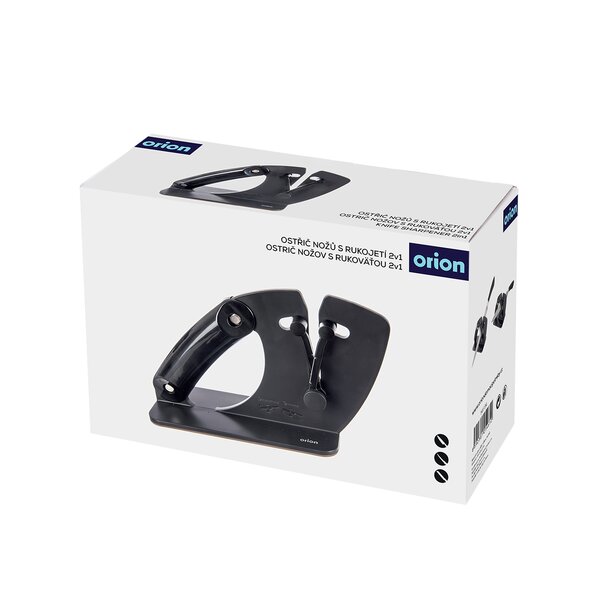 Ostrič nožov V s rukoväťou 2v1