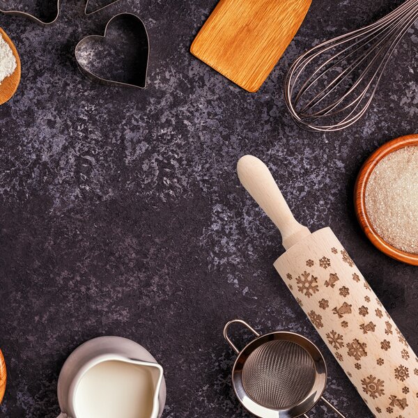 Valček na cesto VLOČKA d. 20 cm