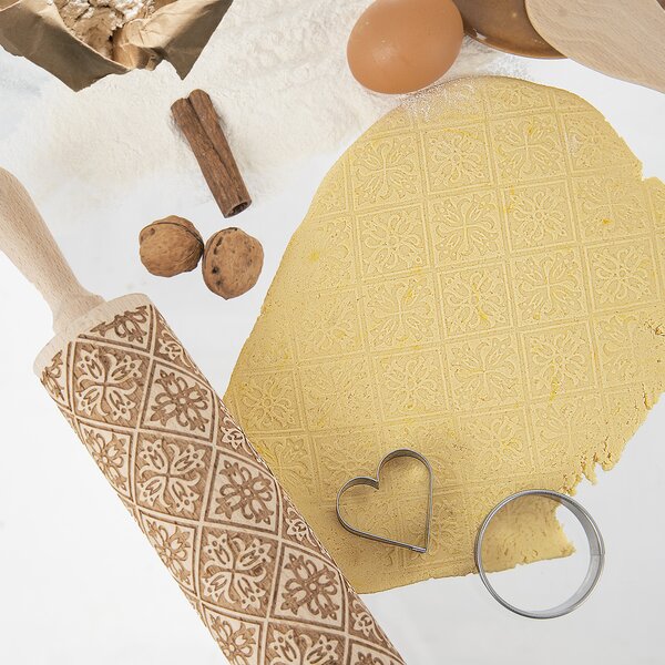 Valček na cesto Zvončeky d. 20 cm