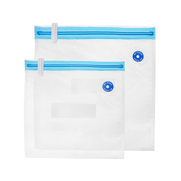 Vrecko do vákuovačky potravín 30 ks so vzduchovým ventilom