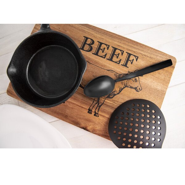 Jedálenské príbory BLACK Luxure 24 dielov