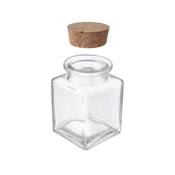 Fľaša s korkom 0,08 l