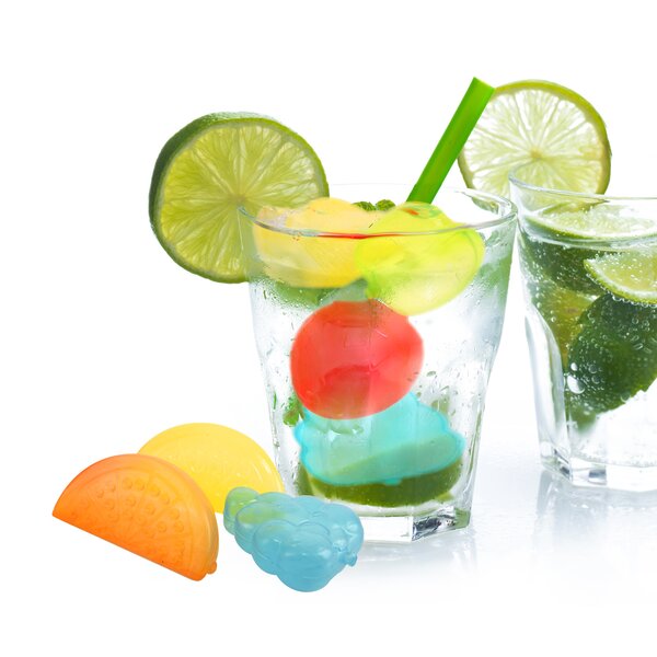 Forma na ľad - ľadové kocky ovocie