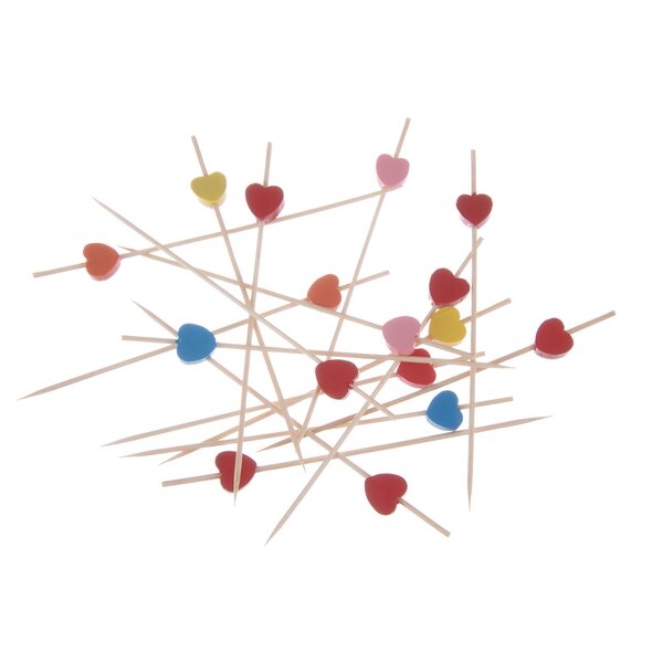 Napichovadlá SRDCE 20 ks