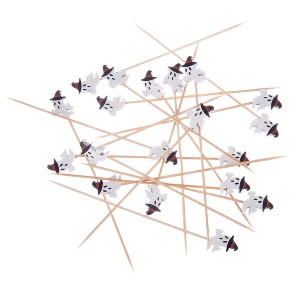 Napichovadlá Halloween duch 20 ks