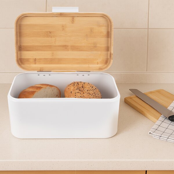 Chlebník WHITELINE 30x19,5x14,5 cm