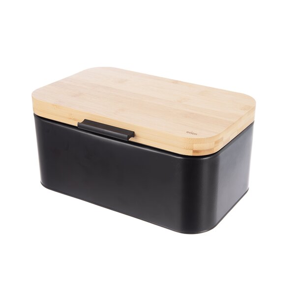 Chlebník BLACK 30x19,5x14,5 cm