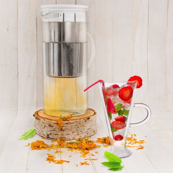 Kanvica z varného skla s filtrom 1,5 l