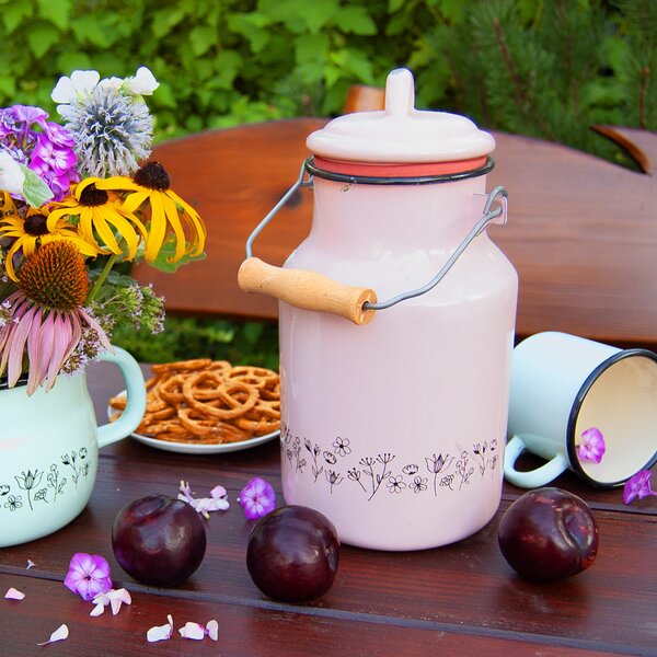 Kanvica na mlieko LÚKA 2 l