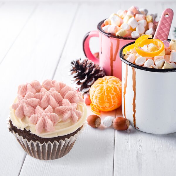 Zdobiaca špička vločka malá