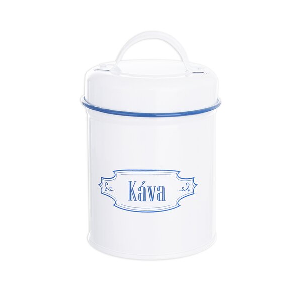 Dóza  Káva Blue line pr. 9 cm