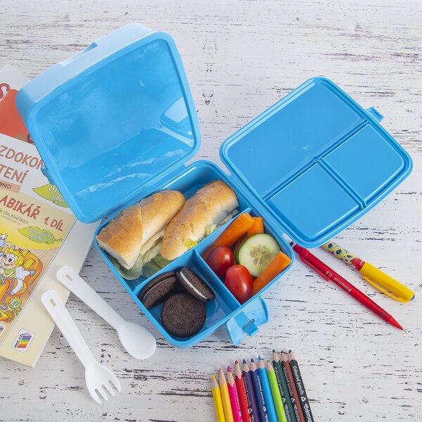 Box na desiatu delený