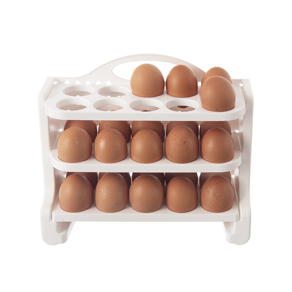 Box-stojan na vajíčka do chladničky 3 poschodia