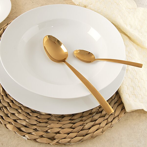 Jedálenské príbory Gold 24 dielov