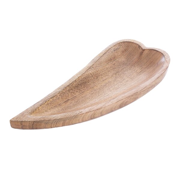 Servírovacia tácka MANGO srdce 38x15,5 cm