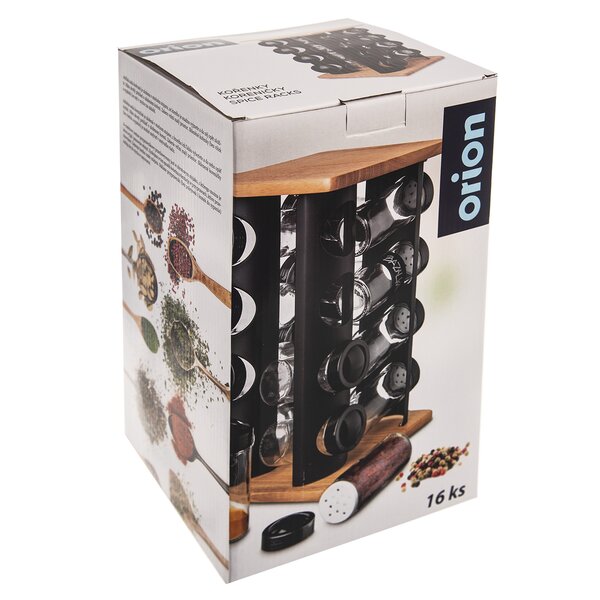 Korenička BLACK so stojanom 16 ks