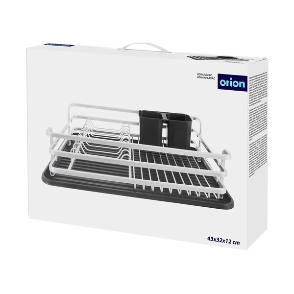 Odkvapkávač na riad Deluxe s podnosom