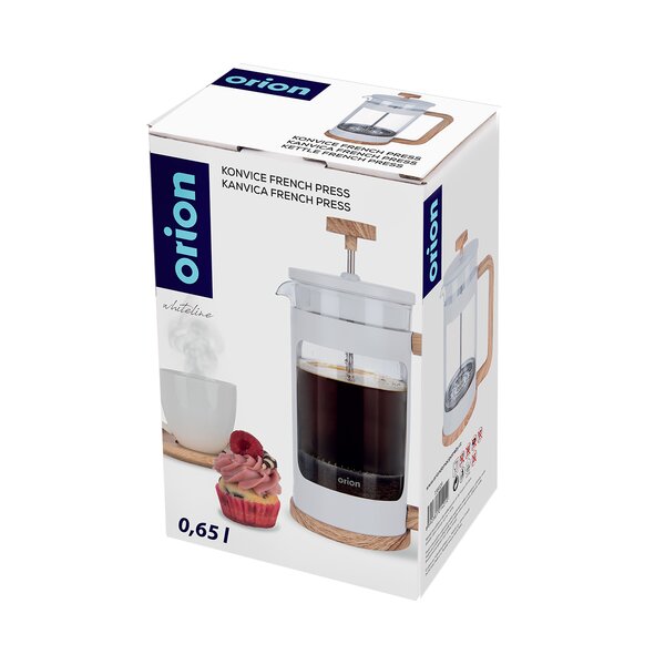 Kanvička french press WHITELINE 0,65 l